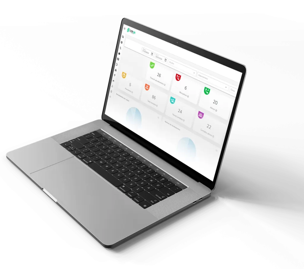 LinkOn dashboard no notebook