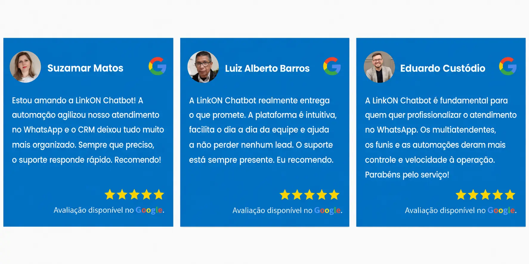 Depoimento de cliente LinkOn
